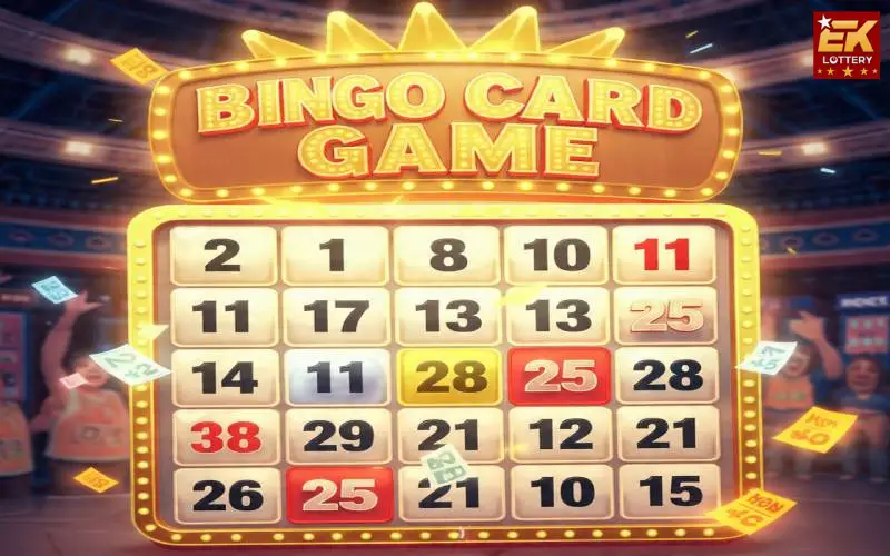 bingo card game